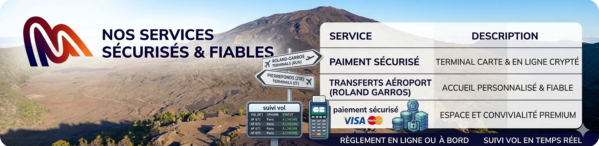 Tarifs VTC fixes chauffeur privé La Réunion – MyChauffeur.re